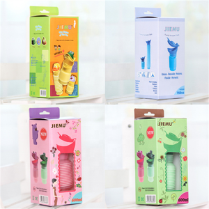 Fournitures de voyage bébé <span class=keywords><strong>urinoir</strong></span> <span class=keywords><strong>télescopique</strong></span> d'urgence pipi bouteille pour homme femme enfants Camping en plein air trafic Portable pot bouteilles - Product Image 5