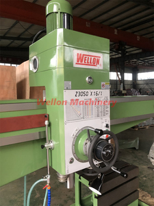 Máy khoan xuyên tâm thủy lực wellon z3050x16/1 với công suất khoan tối đa 50mm và động cơ 4Kw để khoan lỗ kim loại - Product Image 2