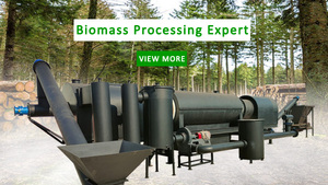 Hihg Kwaliteit Houtafval Rijstschil Zaagsel Biochar Pyrolyse Oven Koolstofovens Carbonisatie Oven Biochar Pyrolyse