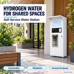 Distributeur d'eau hydrogénée en libre-service 24h/24 <span class=keywords><strong>avec</strong></span> <span class=keywords><strong>générateur</strong></span> d'hydrogène moléculaire pour projets <span class=keywords><strong>de</strong></span> remplissage commercial - Product Image 1
