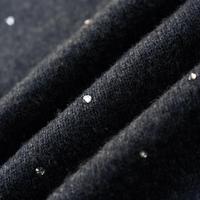 OEM ODM 100% Pull décontracté à quarts de boutons en laine pour femmes, tricots à capuche doux et confortables, sweats à capuche respirants