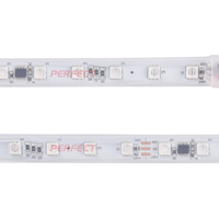 Светодиодные RGB-гирлянды Dream Color SMD 5050 WS2811 с управлением через приложение, 12В/24В, водонепроницаемые IP65, на медной основе, для ландшафтного освещения