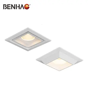 Nhà máy tùy chỉnh chất lượng cao đầu duy nhất đa đầu COB Trần downlights 12W Trắng lõm gắn đèn sân khấu