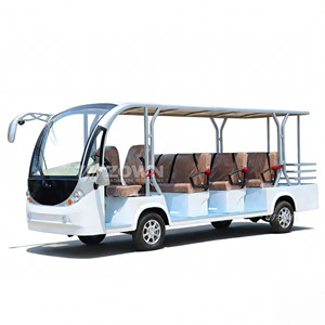 Pure Electric <b>Coach</b> Bus Rainproof Air Conditioning System Electric City Bus For Resort And Park Transport - Product Image 3