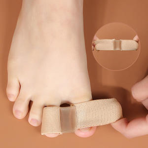 Séparateur d'orteils pour hallux valgus, orthèse en gel à double trou pour hommes et femmes, pour les doigts superposés - Product Image 3