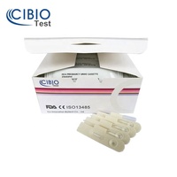 Disponible pour les femmes, test de détection précoce clinique à domicile, cassette HCG sensible 4,0 mm
