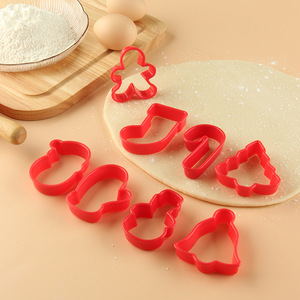 Collection Festive : Moules à biscuits à presser à la main pour la cuisson des biscuits de Noël en famille <span class=keywords><strong>chaque</strong></span> année - Product Image 5