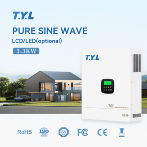 Sistema Solar Híbrido Monofásico/Trifásico de 3.3KW con Onda Sinusoidal Pura, 95% de Eficiencia, Certificado CE ROHS para Sistemas de Energía TYL-3.3KW Off-Grid - Product Image 5