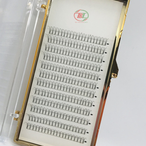 Vente au Vietnam de gros Meilleure qualité T & T Vietnam MB01 Cheveux synthétiques faits main Extensions de cils individuels à volume complet Ventilateurs préfabriqués - Product Image 1