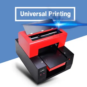 Digitale PVC/Pen/Postkaart/Glas/CD drukmachine UV printer