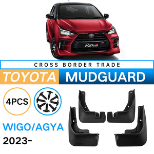 Guardabarros de Plástico Duradero de Alta Calidad para Toyota Wigo/Agya 2023-, Accesorios Exteriores, Loderas para Coche - Product Image 2