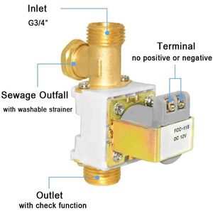 วาล์วน้ำโซลินอยด์พลาสติก Beduan High Flow 3/4 นิ้ว 12V แบบปิดปกติ - Product Image 2