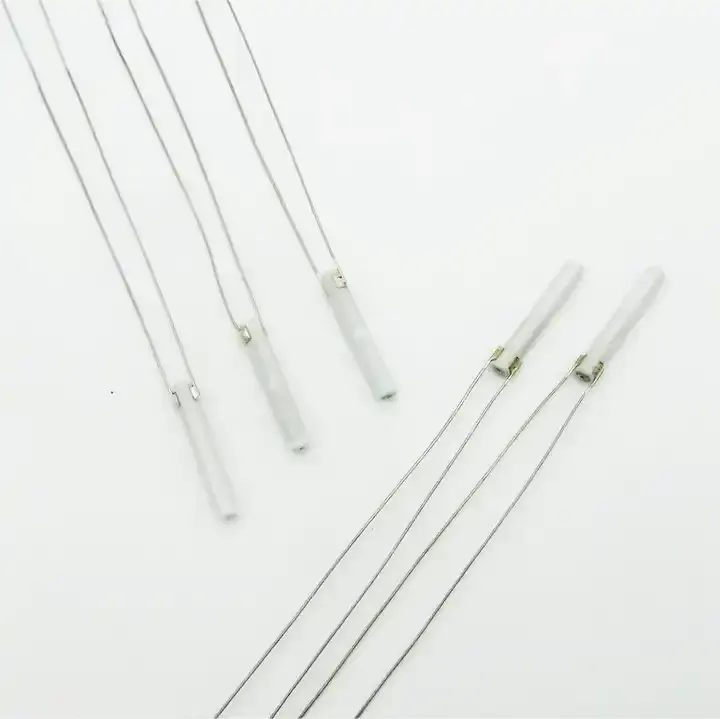 MCH insulated resistor 3.7v 5.0V white tube electric alumina ceramic heating element /vaporizer for shisha hookah