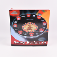Offre Spéciale adulte Casino Lucky Shot Glass Roulette Party Drinking Game Set avec plateau tournant pour Bar & Club Sports & Entertainment