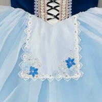 Jupe de ballet pour filles, costume de danse, longue jupe en gaze moelleuse pour enfants, tenue de danseuse de scène, en polyester