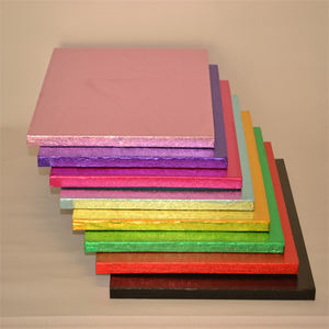 Precio al por mayor 4 6 8 10 12 14 pulgadas Rectángulo redondo Tablero de pastel corrugado blanco - Product Image 6