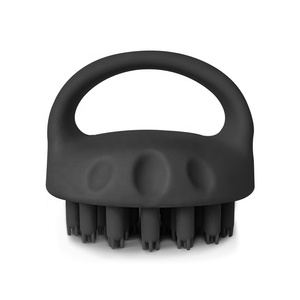 <span class=keywords><strong>OEM</strong></span> <span class=keywords><strong>Scalp</strong></span> Care Head Scrubber Handheld Soft Silicon <span class=keywords><strong>Scalp</strong></span> <span class=keywords><strong>Massager</strong></span> Shampoo Brush Profissional para Hair Salon Hair Shampoo Brush - Product Image 5