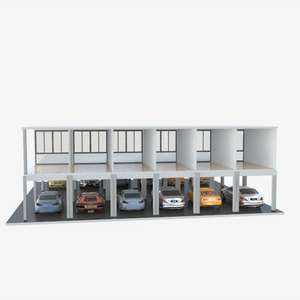 Kits d'entrepôts préfabriqués <span class=keywords><strong>en</strong></span> acier, hangars, systèmes de stationnement modulaires chinois, coût de construction d'un <span class=keywords><strong>garage</strong></span> 3 voitures, grand abri pour voitures - Product Image 1