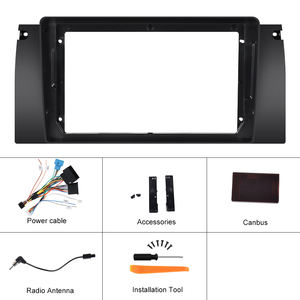 पोडोफो कार स्टीरियो रेडियो फैसिया पैनल 2 दिन 9 1999-2005 कार रेडियो फ्रेम - Product Image 6