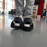 Chaussures à pointes antidérapantes en époxy avec clous en acier de 2 cm, sandales en caoutchouc EVA