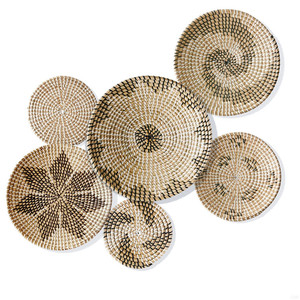 Décoration mexicaine Restaurant rustique <span class=keywords><strong>salle</strong></span> à <span class=keywords><strong>manger</strong></span> décoration murale décorations murales traditionnelles perles suspendues étagère en corde Boho - Product Image 1