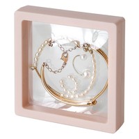 Boîte de suspension en film PE contenant des bijoux, des bagues, des boucles d'oreilles, des bracelets, des badges, une boîte à bijoux, une boîte à armure