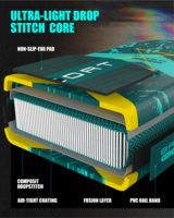 Надувная SUP-доска для серфинга с технологией Drop Stitch, поставка с фабрики Вэйхай, склад ЕС, дропшиппинг