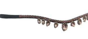 Bandas para cejas de cuero con diamantes de cristal de diseño elegante, todos los tamaños, muchos colores - Product Image 3