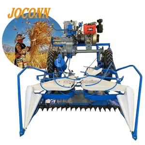 Alfalfa highland barley Harvester binder machine/Agricultural Sorghum harvesting bundling machine/hemp Millet straw reaper price