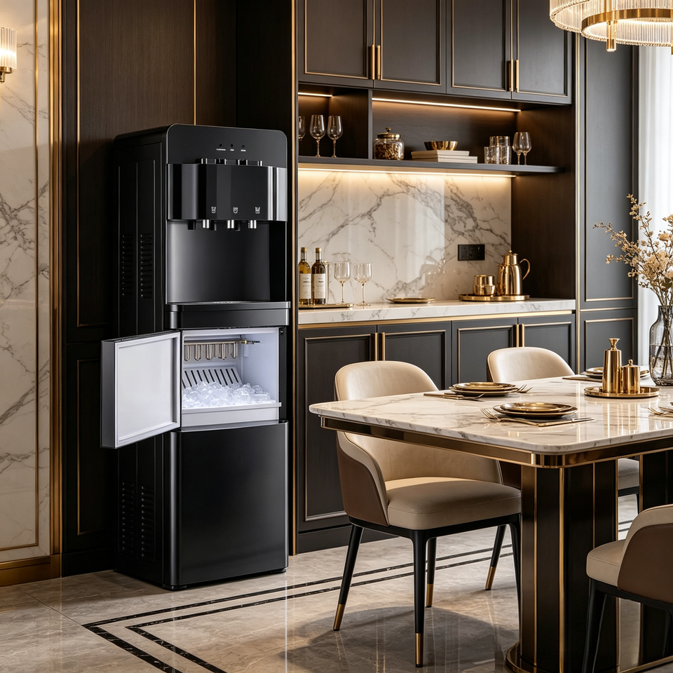 New Compressor Cooling Vertical Water Dispensers Hot and Cold Water ...