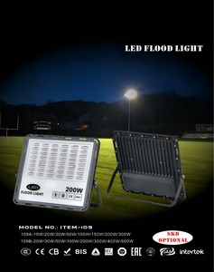 CET-109B 2025 nouveauté aluminium moulé sous pression étanche IP65 extérieur 30W 50W 100W 150W 200W projecteur LED - Product Image 2