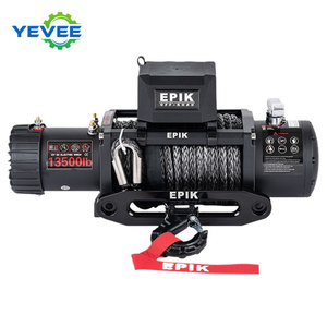 Cabrestante <span class=keywords><strong>El</strong></span>éctrico Potente para Coche, Treuil Cabrestante Vitla <span class=keywords><strong>El</strong></span> Spil 12V 12000lbs, Cabrestante Portátil Montado en Vehículo - Product Image 2