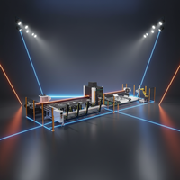 LX624TX Aluminium-Laserschneidemaschine mit Drei-Futter-System für Rohre, CNC-Faserlaserschneider 2kW 3kW
