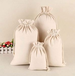 ถุงผ้าฝ้ายรักษ์โลก พิมพ์โลโก้ตามสั่ง ถุงผ้าแคนวาสแบบมีเชือกผูกสองเส้น - Product Image 1