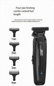 Para HIENA, pelo inalámbrico portátil para cortadora de pelo, Kit de aseo, fuente de alimentación USB, máquina de afeitar eléctrica, hoja de acero inoxidable para Ca - Product Image 3