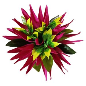 Proveedor de Fábrica, 15 Colores, HC00016, Hojas Artificiales de Ave del Paraíso, Pinzas para el Cabello con Flores, Pasadores para el Cabello, Tocado Hawaiano para Mujer - Product Image 5