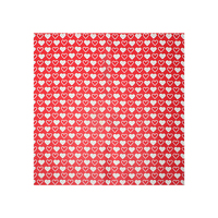 Papier d'emballage coréen Xihuanong Small Heart, semi-transparent mat, pour bouquets cadeaux DIY, fournitures pour fleuristes
