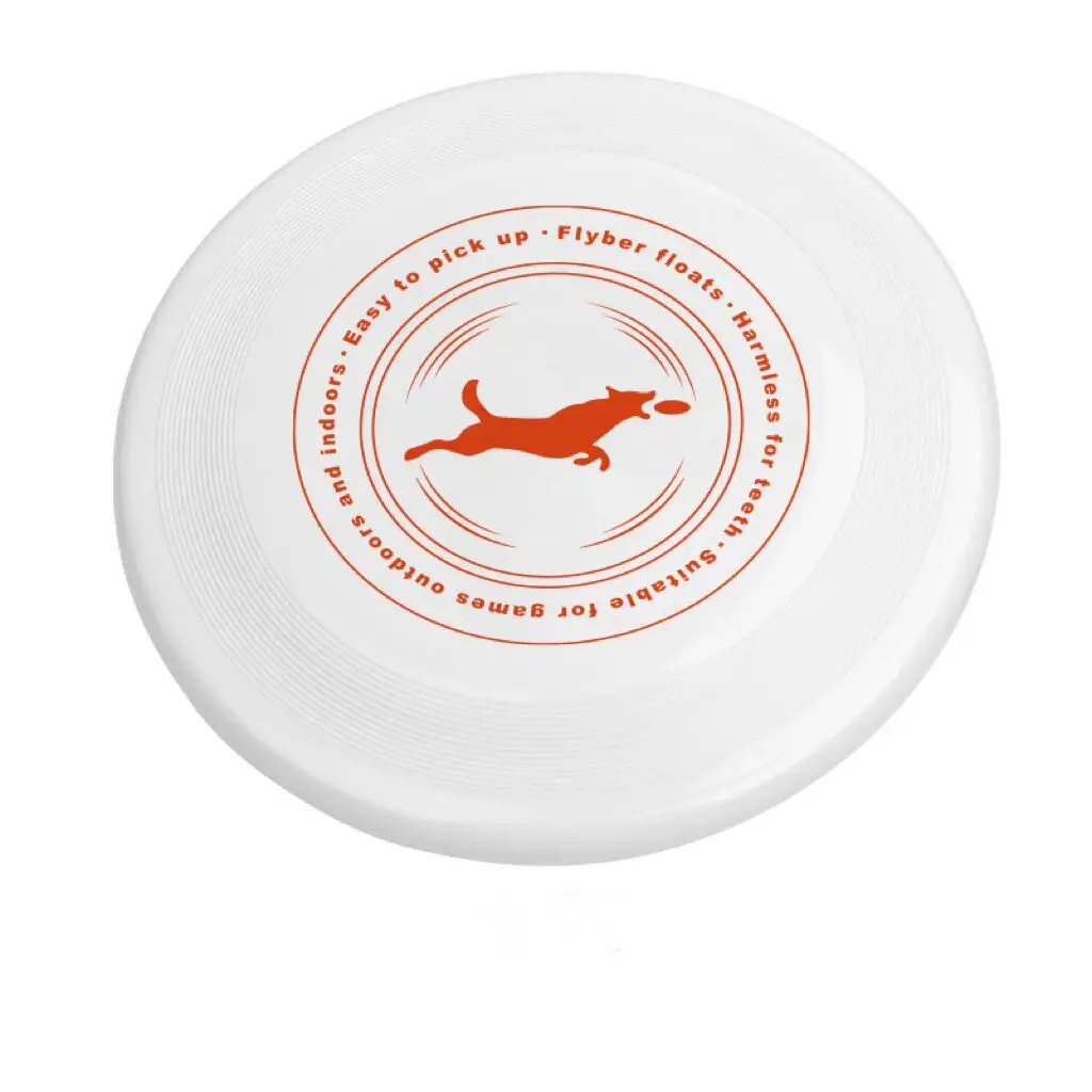 Frisbeed biểu tượng tùy chỉnh đồ chơi con chó ngoài trời biểu tượng tùy chỉnh OEM unisex sản phẩm thể thao đồ chơi điện tử frisbeed bán buôn PP 2.5 23