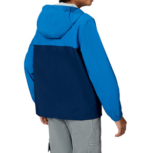 Veste d'automne pour garçon, chaude, écologique, imperméable, coupe-vent, respirante, à capuche, avec fermeture éclair et poche avant - Product Image 6