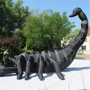 Gonfiabile Scorpion Con Il Nero di Colore Gonfiabile Del Fumetto Scorpione Della Mascotte Sfilata di Eventi e di Partito Forniture Negozio di Promozione Adverti