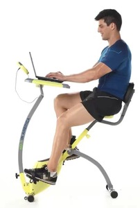 Vélo d'intérieur pliable de 14 pouces, vélo pliable, gymnastique, rotation, exercices à domicile, en solde - Product Image 6