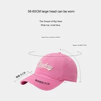 2025 nouveau Style rose casquette de Baseball pour fille amie large bord doux chapeau haut de forme haute qualité mode chapeaux papa casquettes Promotion en gros