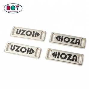 Die Stamping Custom Debossed Tên Thương Hiệu Kim Loại Logo Jeans Thẻ Nhãn Các Bản Vá Lỗi Cho Quần Áo Và Túi Xách - Product Image 5