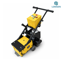 Fraiseuse électrique pour sols en béton, machine de fraisage pour la réparation des routes et l'élimination des couches supérieures