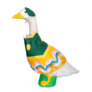 Disfraz de Pascua para Ganso de Cemento (23 cm) - Clásico, para el Día de San Patricio, Jardín, Porche, o como Ropa Festiva para Animales - Product Image 5