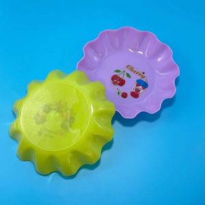 Bandeja de Plástico para Frutas con Diseño de Hoja de Loto, 2 Yuanes, para Uso Doméstico, Bandeja para Semillas de Melón, Caja para Frutas y Aperitivos, Bandeja para Dulces, Bandeja para Aperitivos al por Mayor de 1 Yuan - Product Image 2