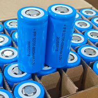 Batteries rechargeables à haut débit 3.2v 5000mah 6000mah Cellule Lifepo4 32700 32650 26650 Batterie au phosphate de fer et de lithium Lifepo4