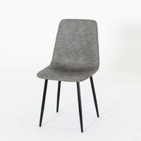 Chaises de salle à manger, restaurant, style moderne, luxe nordique, vert, bleu, gris, tissu en velours capitonné, chaises de salle à manger pour table de salle à manger