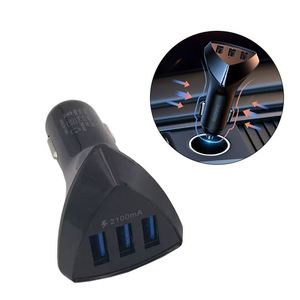 Plastic Portable Car <b>Charger</b> Custom Universal Multi USB <b>Type</b> <b>C</b> <b>Fast</b> Charging Car <b>Charger</b> with Logo - Product Image 4