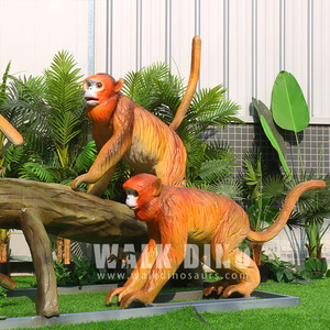 Modelo de Grupo de Macacos Animatrônicos para Uso em Shopping Centers e Parques de Aventura, Personalizável para Ambientes Internos - Product Image 3